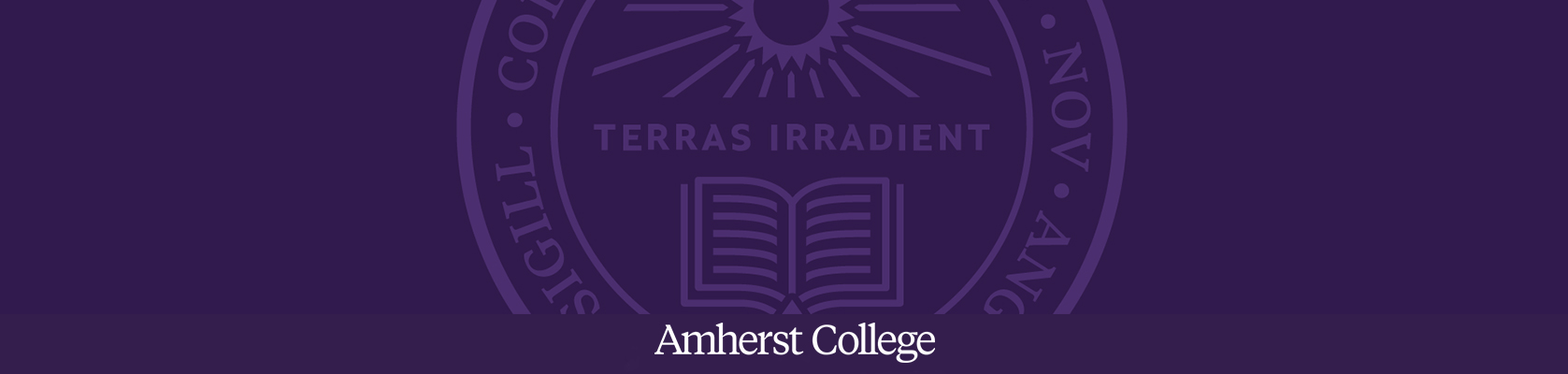 The Amherst College seal.